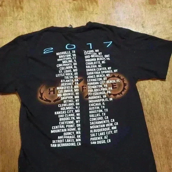 Luke Bryan Concert Graphic Tee XS A37 - Picture 4 of 5